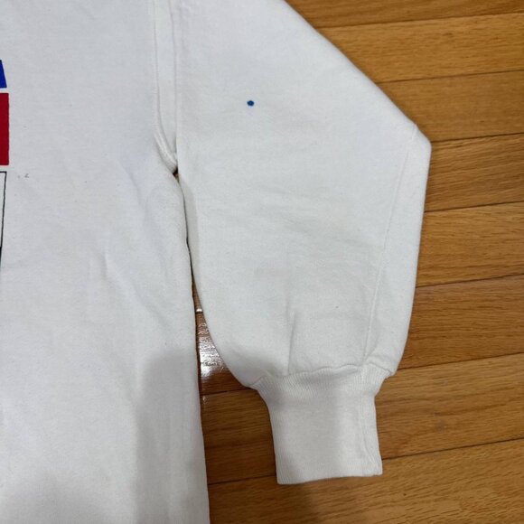 Lot of 2 Vintage USA Sweatshirts XL – Rivermen 90s Hockey & Teddy Bear - Picture 4 of 16